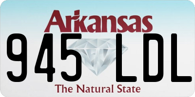 AR license plate 945LDL