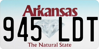 AR license plate 945LDT