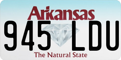 AR license plate 945LDU