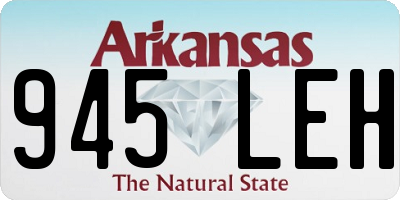 AR license plate 945LEH