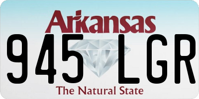 AR license plate 945LGR