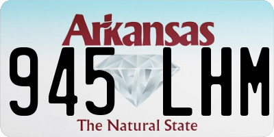 AR license plate 945LHM