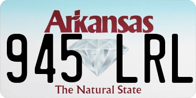 AR license plate 945LRL