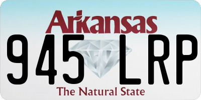 AR license plate 945LRP