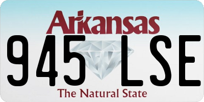 AR license plate 945LSE