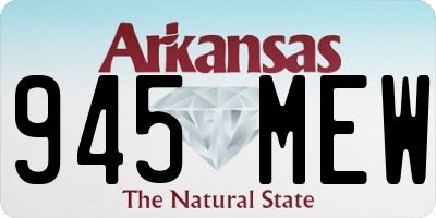AR license plate 945MEW