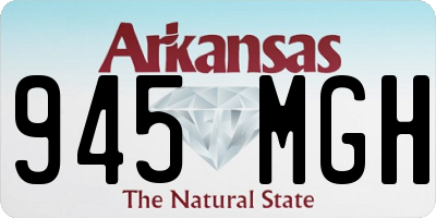 AR license plate 945MGH