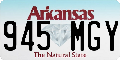 AR license plate 945MGY