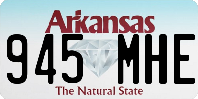 AR license plate 945MHE