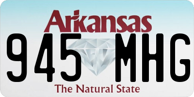 AR license plate 945MHG