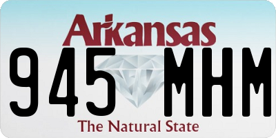 AR license plate 945MHM