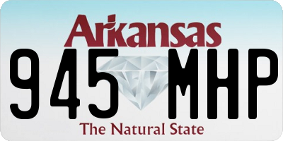 AR license plate 945MHP