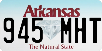AR license plate 945MHT