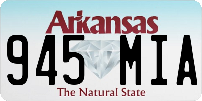 AR license plate 945MIA