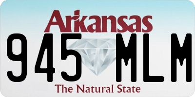 AR license plate 945MLM