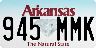 AR license plate 945MMK