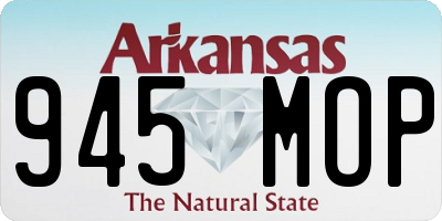 AR license plate 945MOP