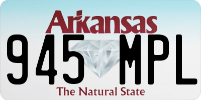 AR license plate 945MPL