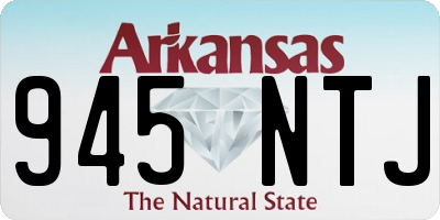 AR license plate 945NTJ