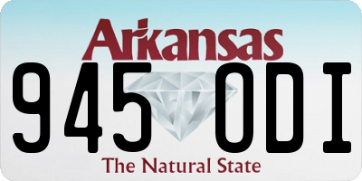 AR license plate 945ODI