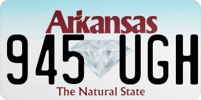 AR license plate 945UGH