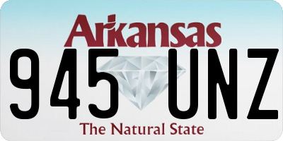 AR license plate 945UNZ
