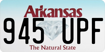 AR license plate 945UPF