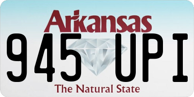 AR license plate 945UPI