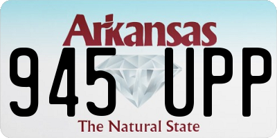 AR license plate 945UPP