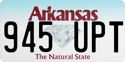 AR license plate 945UPT