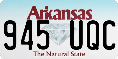 AR license plate 945UQC