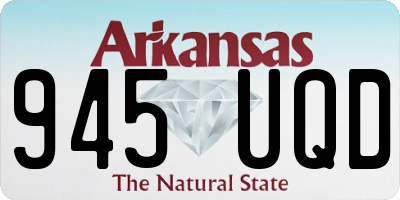 AR license plate 945UQD