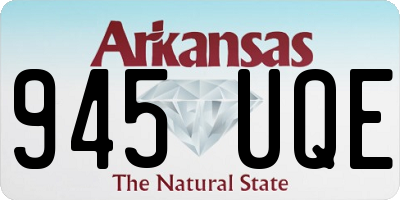 AR license plate 945UQE