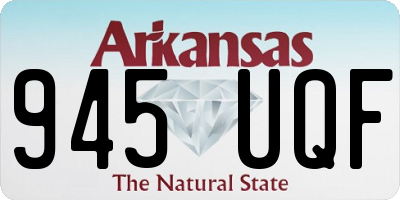 AR license plate 945UQF