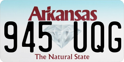 AR license plate 945UQG