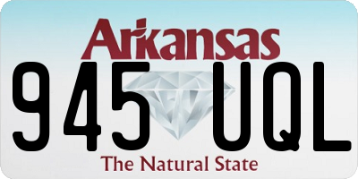 AR license plate 945UQL