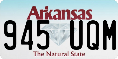 AR license plate 945UQM