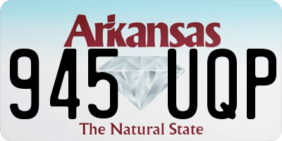 AR license plate 945UQP