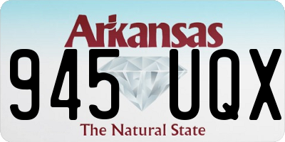 AR license plate 945UQX