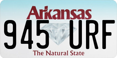 AR license plate 945URF