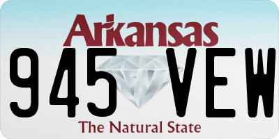 AR license plate 945VEW