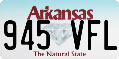 AR license plate 945VFL
