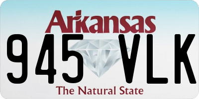 AR license plate 945VLK