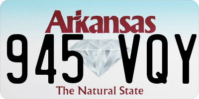 AR license plate 945VQY