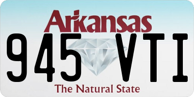 AR license plate 945VTI