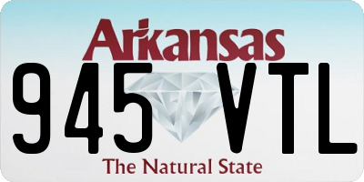 AR license plate 945VTL