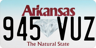 AR license plate 945VUZ