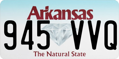 AR license plate 945VVQ