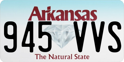 AR license plate 945VVS