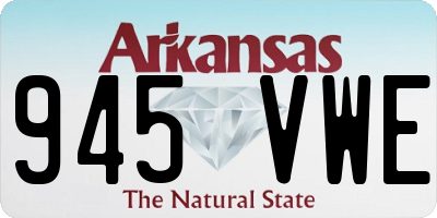 AR license plate 945VWE